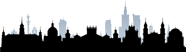 Warsaw Skyline (All Buildings Are Complete and Moveable)