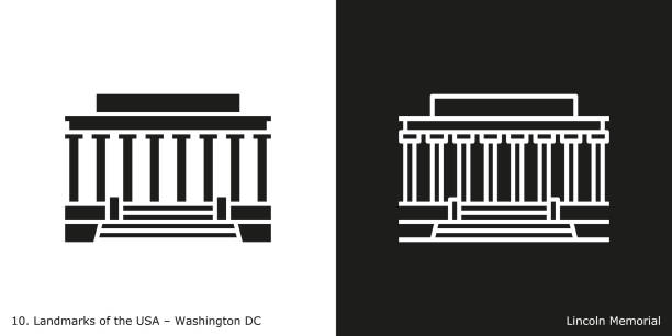 Lincoln Memorial Illustrations, Royalty-Free Vector Graphics & Clip Art ...