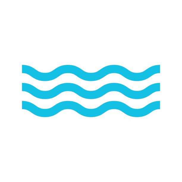 water icon isolated vector water icon isolated vector river icons stock illustrations