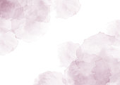 istock Watercolor background. Black rose, mullbery wood, maroon color, background watercolor illustration. 1415393616