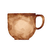 istock Watercolor Coffee Mug 1074926806