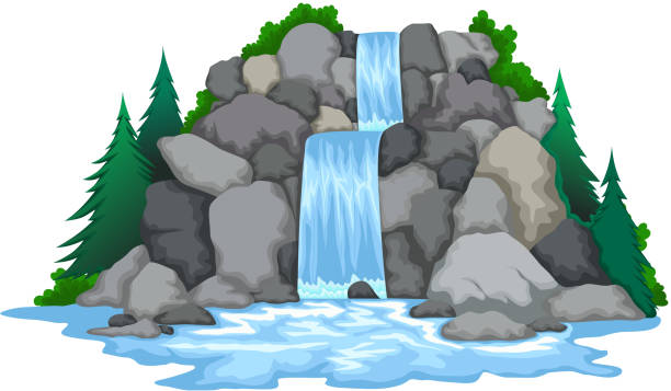 Small Waterfall Illustrations, Royalty-Free Vector Graphics & Clip Art ...