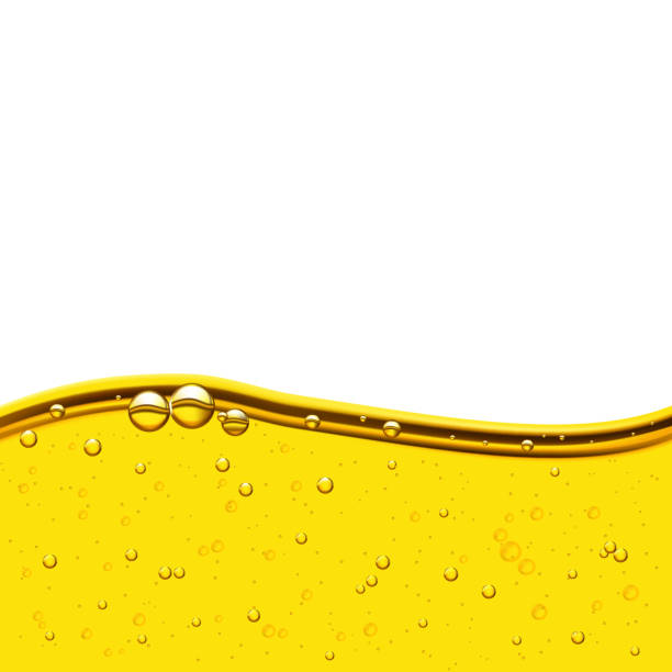 волна подсолнечника, оливкового масла - grease stock illustrations