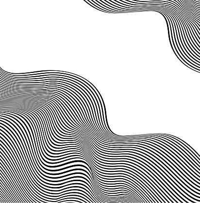 waveform abstract