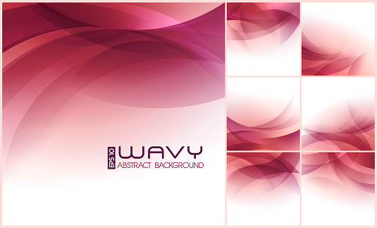 Wavy Abstract Background