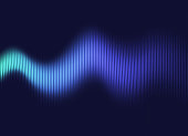 abstract audio waveform pattern background