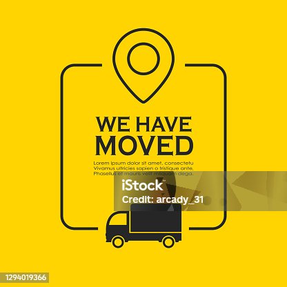 istock We have moved vector poster 1294019366