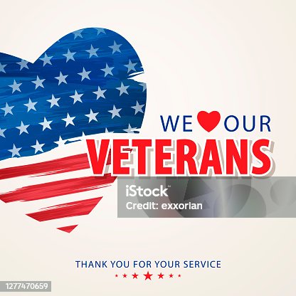 istock We Love Our Veterans 1277470659
