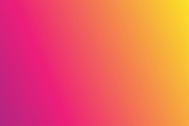 Web Creative dark purple to bright orange colors background. Colorful gradient for design, postcard, background for slide presentation pink color stock illustrations