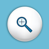 istock Webpage User Interface Icon In Thin Line Style - Magnifying Glass 1199311631