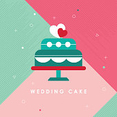 Cake, Wedding Cake, Bouquet, Bride, Bridegroom