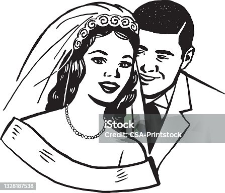 istock Wedding Couple 1328187538