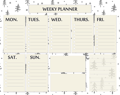 Time Planner Template from media.istockphoto.com