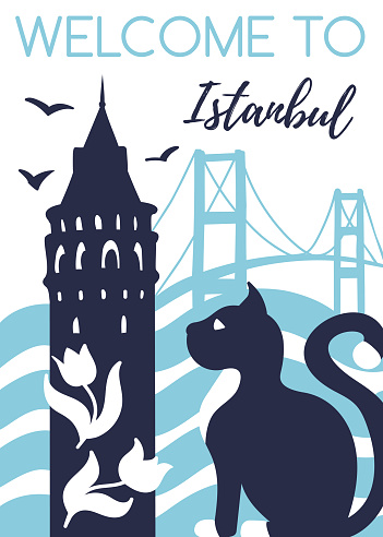 Welcome to Istanbul. Travel to Turkey concept.