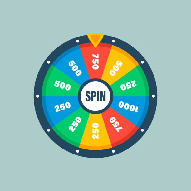 Wheel of fortune. Circle spin vector background. Isolated vector illustration. Modern vector illustration. Vector leisure background template. Wheel of fortune. Circle spin vector background. Isolated vector illustration. Modern vector illustration. Vector leisure background template. spinning stock illustrations