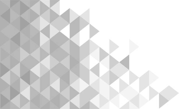 White and gray background. Geometric style. Mesh of triangles. Mosaic template for your design. Vector illustration White and gray background. Geometric style. Mesh of triangles. Mosaic template for your design. Vector illustration. Eps 10 grayscale stock illustrations