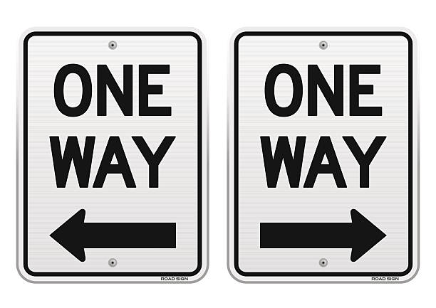 Best Street Corner Illustrations, Royalty-Free Vector Graphics & Clip ... One Way Street Signs