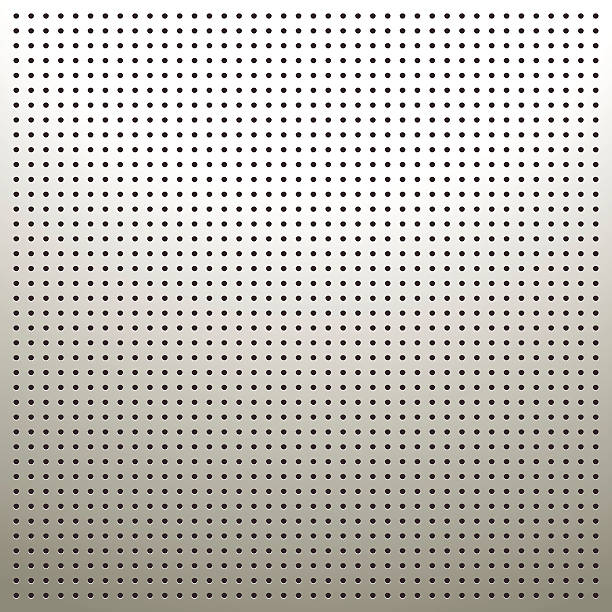 White Pegboard Background White Pegboard in workshop Background pegboard stock illustrations
