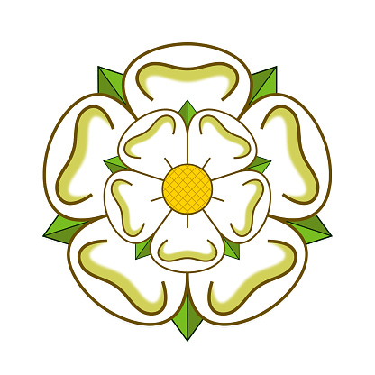 White Rose of York symbolises the county of Yorkshire