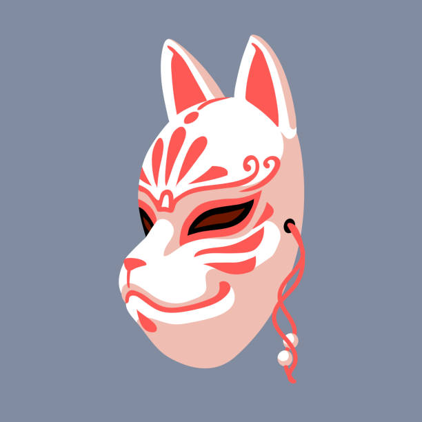 Kitsune Mask Illustrations, Royalty-Free Vector Graphics & Clip Art ...