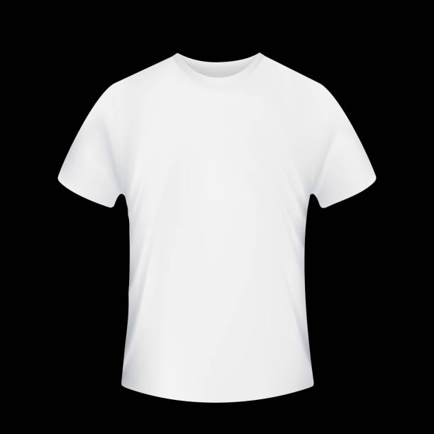 White T Shirt Clip Art, Vector Images & Illustrations - iStock