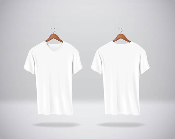 Download 20 Blank White Tshirt Hanger Illustrations Clip Art Istock