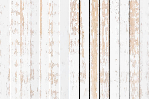 White wood plank texture background, vector