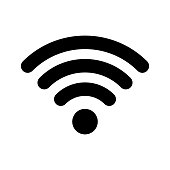 istock Wi-Fi internet icon. Vector wi fi wlan access, wireless wifi hotspot signal sign 1138089587