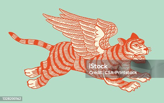 istock Winged Tiger 1328200162