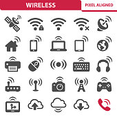 istock Wireless Icons 1030907184