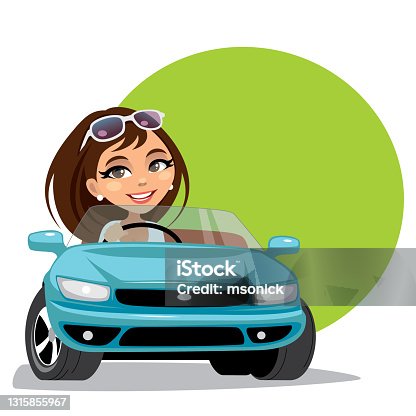 istock Woman driving a car 1315855967