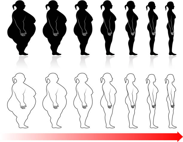 Black and white nude woman vectors 51 Silhouette Of The Fat Nude Woman Illustrations Clip Art Istock