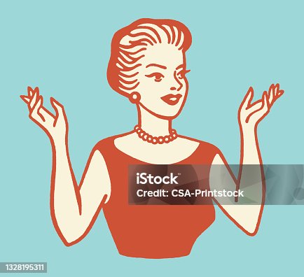 istock Woman with Hands in the Air 1328195311