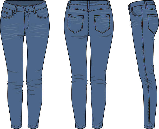 Jeans Clip Art, Vector Images & Illustrations - iStock