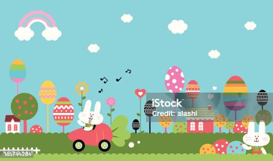istock Wonderful Easter Bunny World 165744284