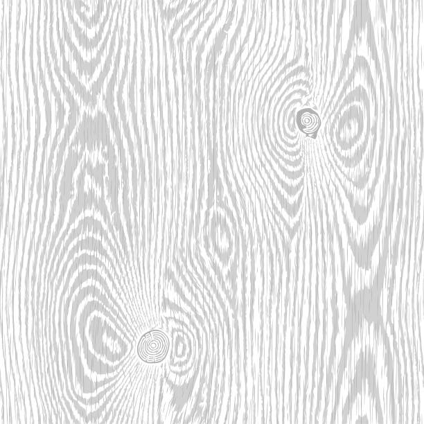 Wood texture. Light grey wooden background. Old textured piece of wood with scratches, top view. Seamless vector pattern, easy to edit. Wood texture. Light grey wooden background. Old textured piece of wood with scratches, top view. Highly detailed table or floor surface, natural material. Seamless vector pattern, easy to edit. wood grain stock illustrations
