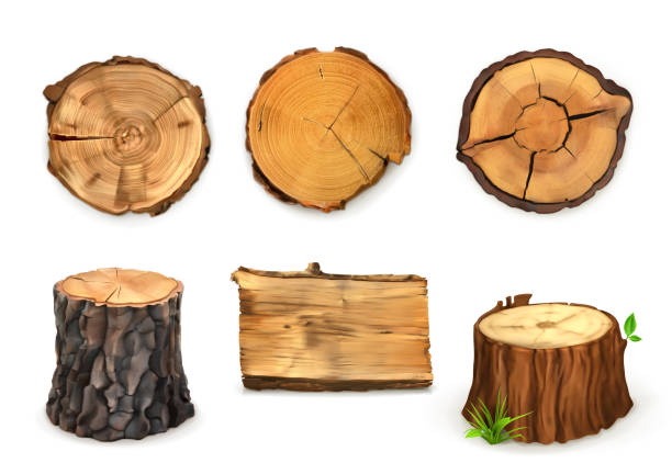 木製のバナー、ベクトル - wood texture点のイラスト素材／クリップアート素材／マンガ素材／アイコン素材
