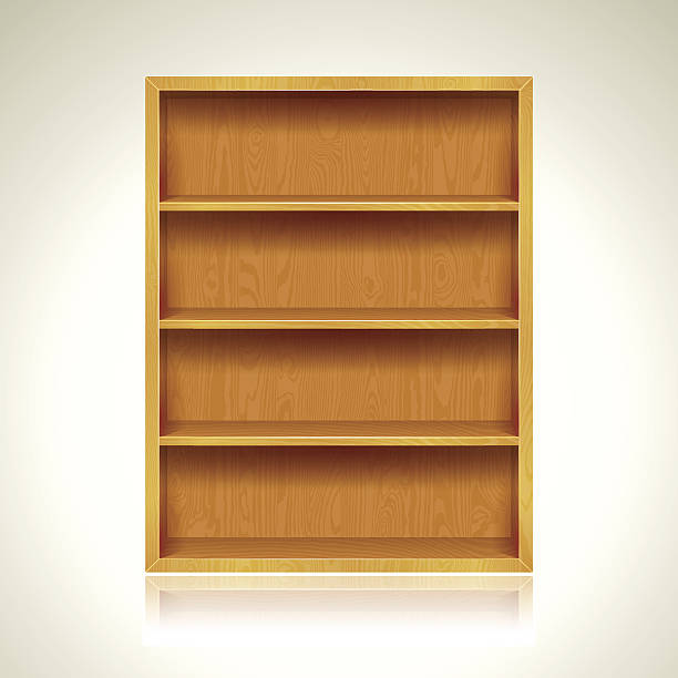 Empty Bookcase Clipart : Clipart Empty Bookshelf Bookcase Shelf Clip ...