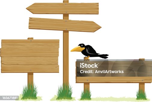 istock Wooden Signs 165671881