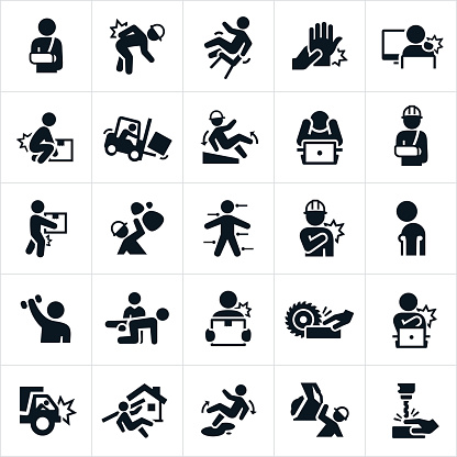 Workplace Injury Icons