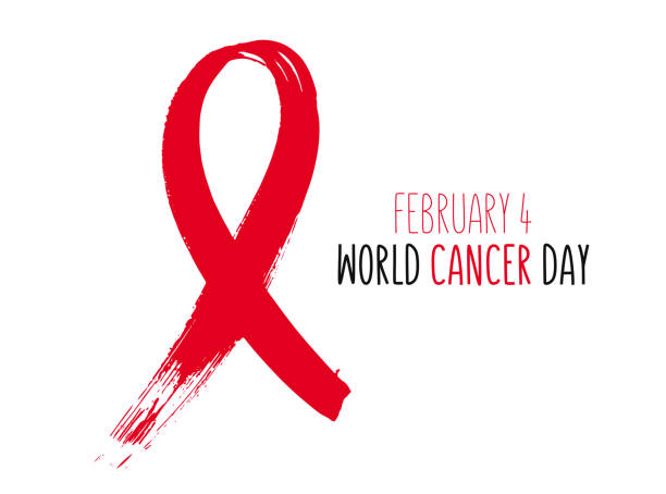 World cancer day. Banner template. Vector Illustration.  world aids day stock illustrations