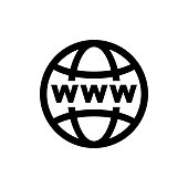 istock World internet on grid vector icon 924005892