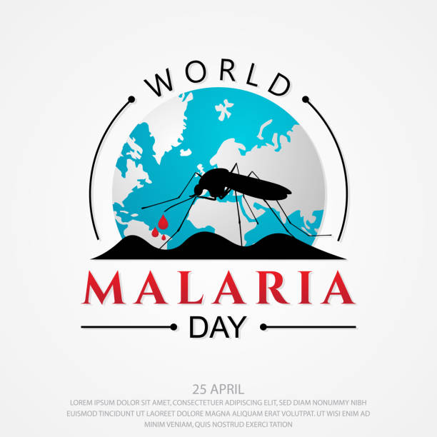 stockillustraties, clipart, cartoons en iconen met de vectorachtergrondbrief van de wereldnecaria van de wereld voor elementontwerp op de witte achtergrond - malaria