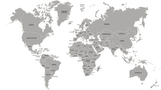The world map was traced and simplified in Adobe Illustrator on 31MARCH2014 from a copyright-free resource below: