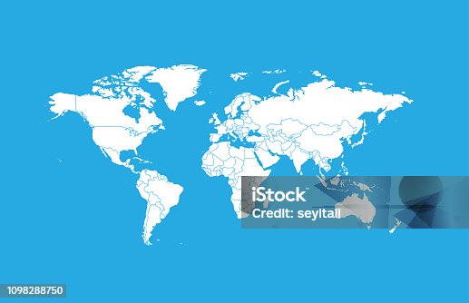 istock World map-countries 1098288750