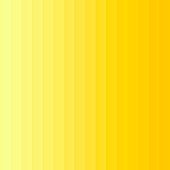 Modern and trendy abstract background with a gradient decomposed into several vertical color lines. This illustration can be used for your design, with space for your text (colors used: Yellow, Orange). Vector Illustration (EPS10, well layered and grouped), format (1:1). Easy to edit, manipulate, resize or colorize.