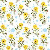 istock yellow flowers patters 1298743486