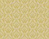 istock Yellow Victorian Damask Luxury Decorative Textile Pattern 1343371473