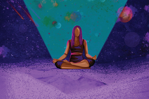 Yoga and connecting with Cosmos