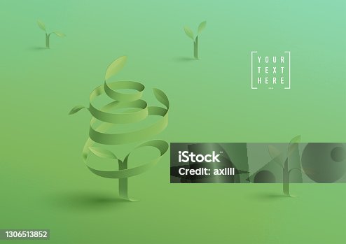 istock young trees background 1306513852